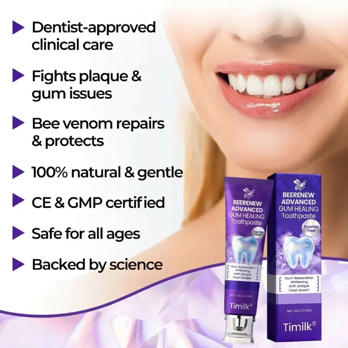 Timilk® BeeRenew Advanced Gum Healing Toothpaste