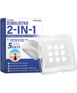 Timilk® DermalRepair 2-in-1 Microneedle & Hydrocolloid Patch