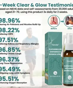 Timilk® PlantainMallow SootheBreath Botanical Spray