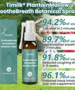 Timilk® PlantainMallow SootheBreath Botanical Spray