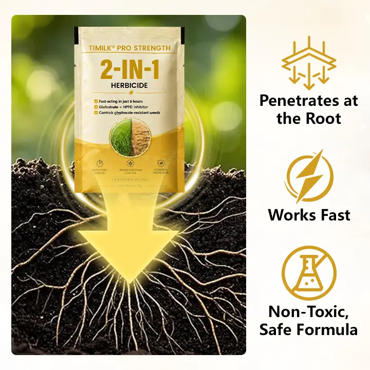 Timilk® Pro Strength 2-in-1 Herbicide: Fast Acting Results on Glyphosate-Resistant Weeds