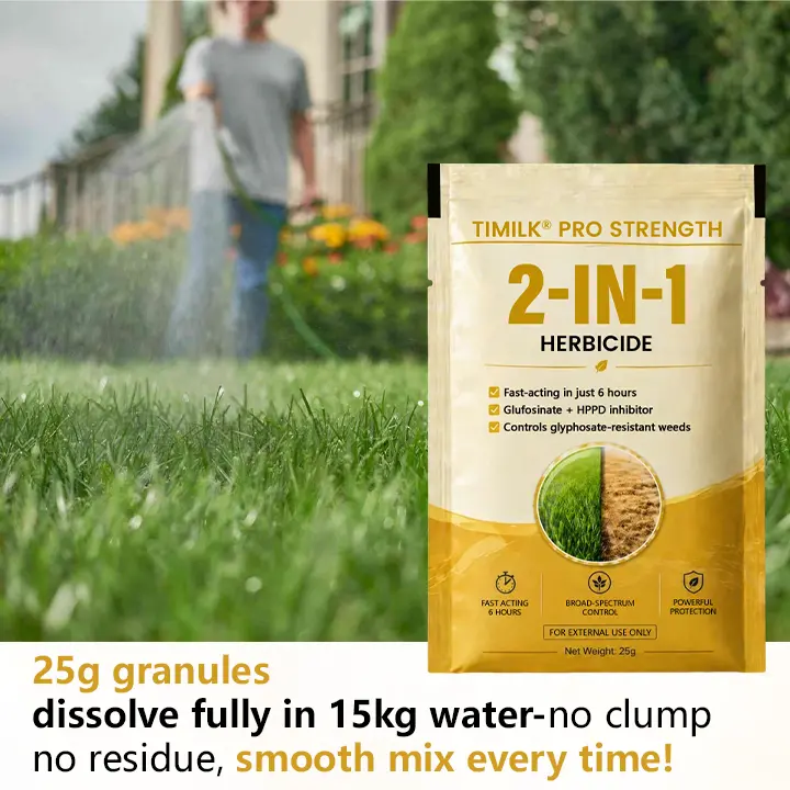 Timilk® Pro Strength 2-in-1 Herbicide: Fast Acting Results on Glyphosate-Resistant Weeds