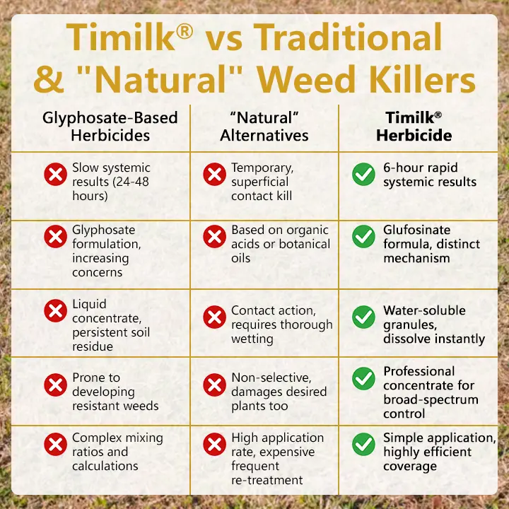 Timilk® Pro Strength 2-in-1 Herbicide: Fast Acting Results on Glyphosate-Resistant Weeds