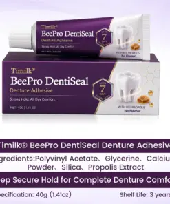 Timilk® BeePro DentiSeal Denture Adhesive