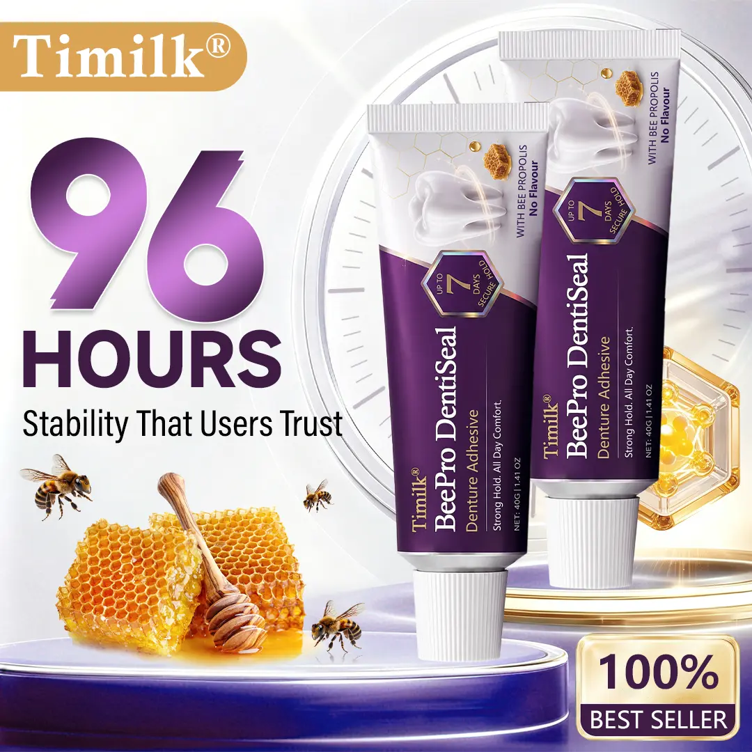 Timilk® BeePro DentiSeal Denture Adhesive
