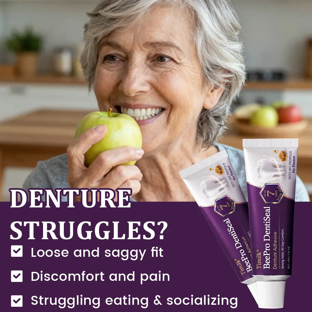 Timilk® BeePro DentiSeal Denture Adhesive