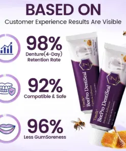 Timilk® BeePro DentiSeal Denture Adhesive