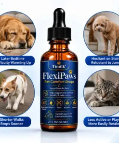 Timilk® FlexiPaws— Comfort & Mobility Drops