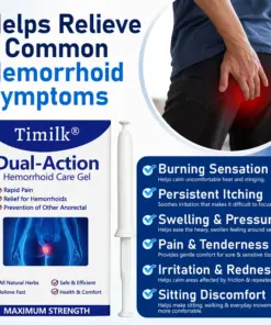 Timilk® Dual-Action Hemorrhoid Care Gel
