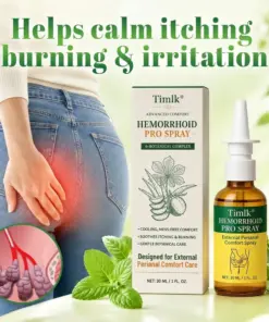 Timlk® Advanced Comfort Hemorrhoid PRO Spray
