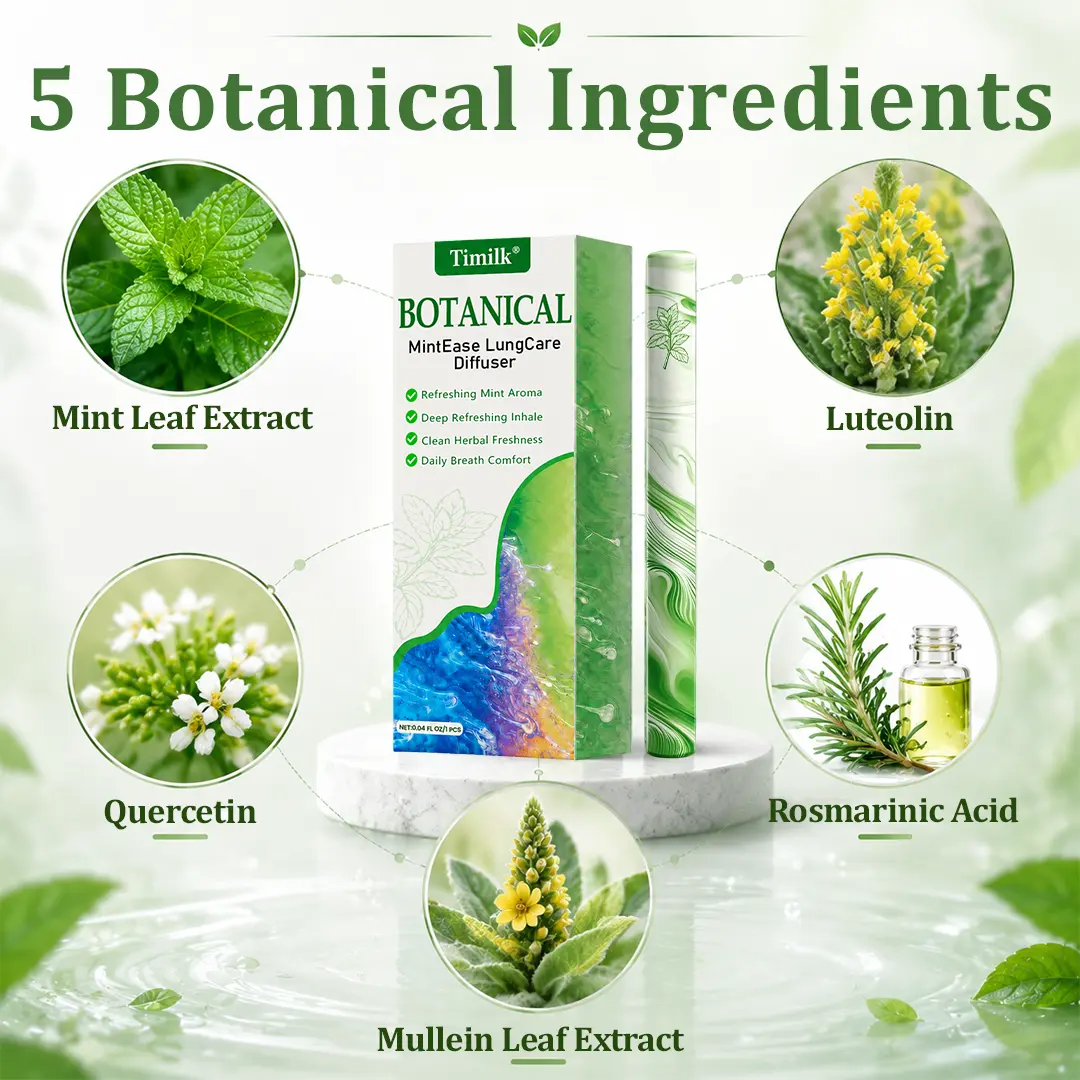 Timilk® Botanical MintEase LungCare Diffuser