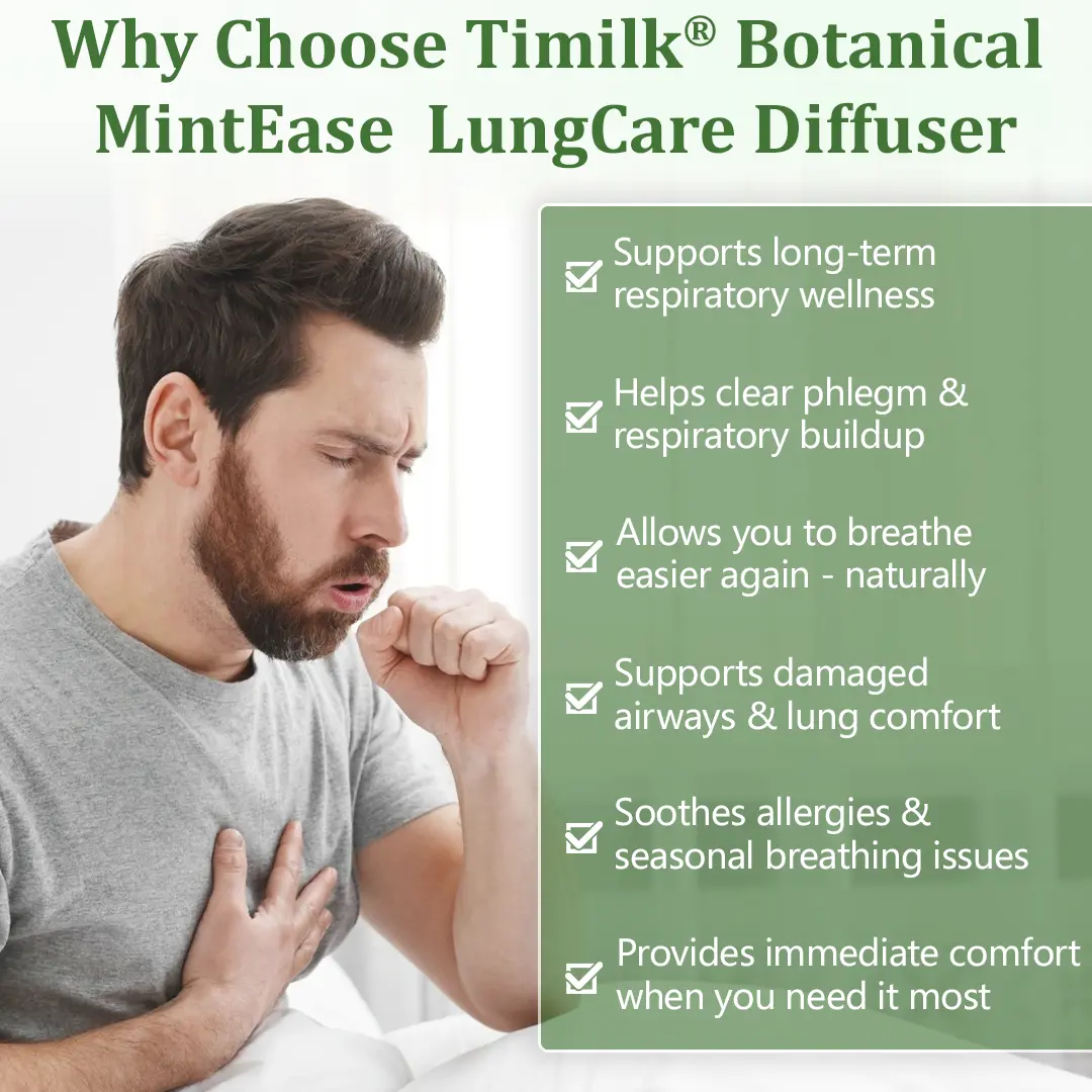 Timilk® Botanical MintEase LungCare Diffuser