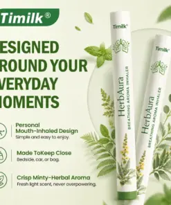 Timilk® HerbAura Botanical Aroma Inhaler