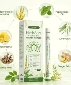 Timilk® HerbAura Botanical Aroma Inhaler
