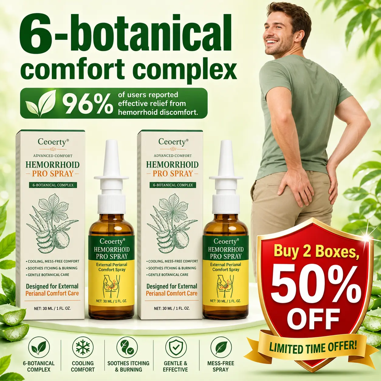 Timilk® ProctoEase Hemorrhoid Gel