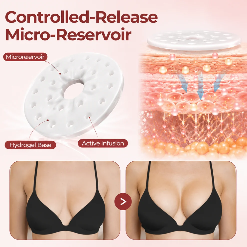 Timilk® CurveBloom Bust Renewal Hydrogel Patches