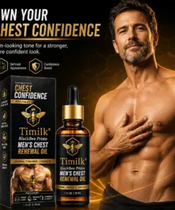 Timilk® BlackBee Prime Men's Chest Renewal Oil