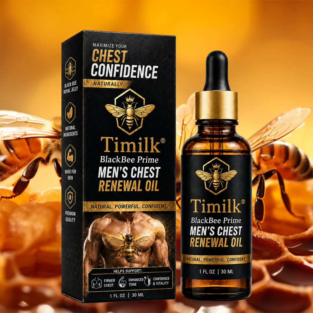 Timilk® BlackBee Prime Men's Chest Renewal Oil