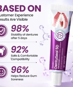 Timilk® DentuSeal 5D Advanced Denture Cushion Adhesive