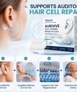 Timilk® AuriVive Ear & Hearing Repair Patches