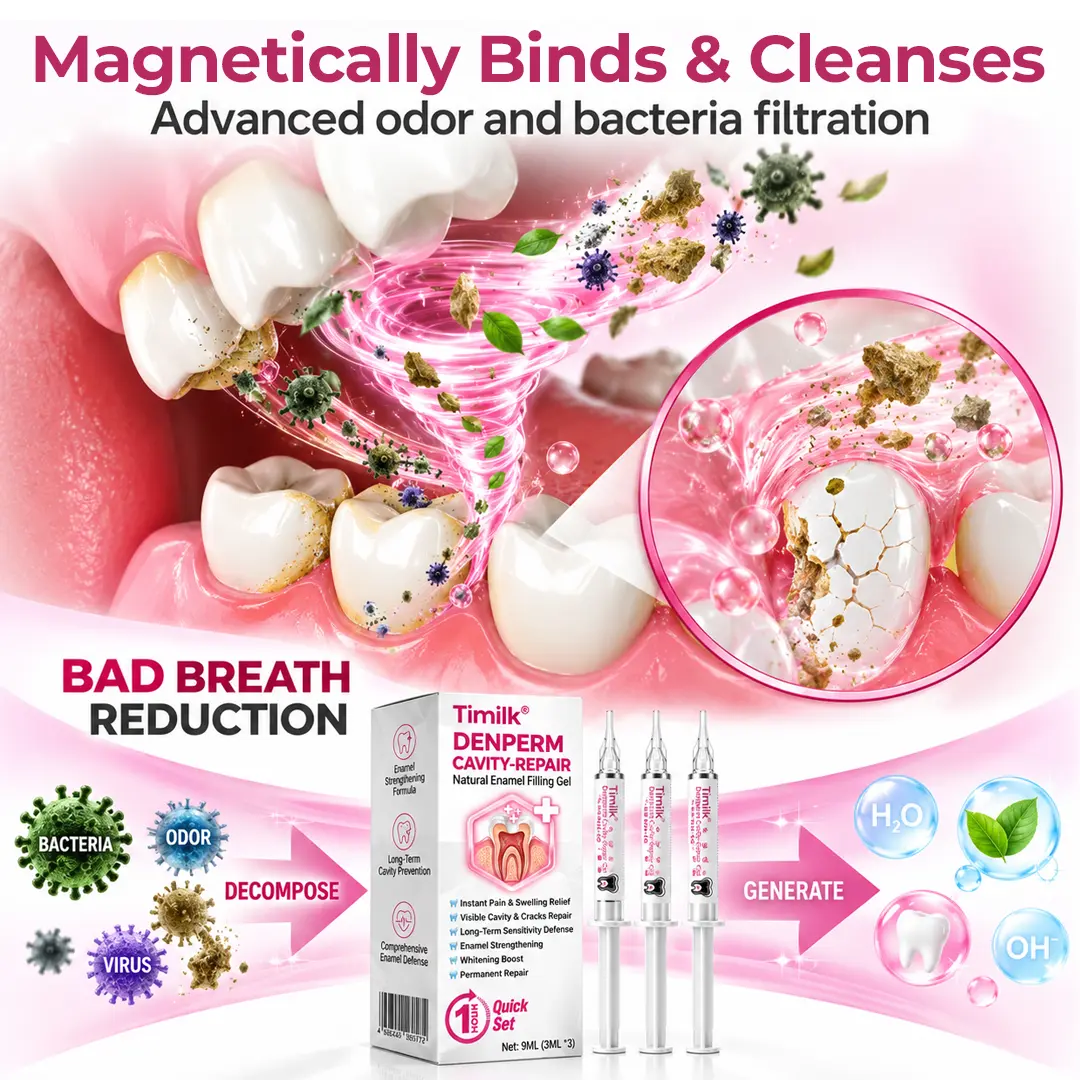 Timilk® DenPerm Cavity-Repair Natural Enamel Filling Gel