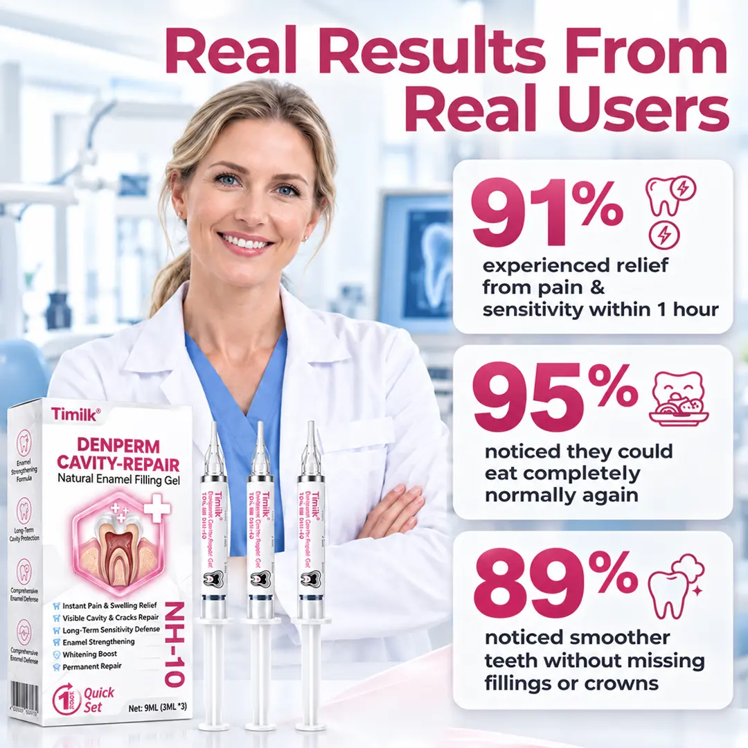 Timilk® DenPerm Cavity-Repair Natural Enamel Filling Gel