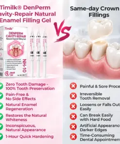 Timilk® DenPerm Cavity-Repair Natural Enamel Filling Gel