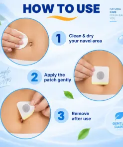 Timilk® HerbalDigest Navel Wellness Patch