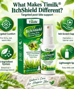 Timilk® ItchShield Cooling Skin Rescue Spray