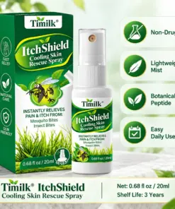 Timilk® ItchShield Cooling Skin Rescue Spray