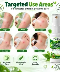 Timilk® ItchShield Cooling Skin Rescue Spray