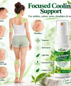 Timilk® ItchShield Cooling Skin Rescue Spray