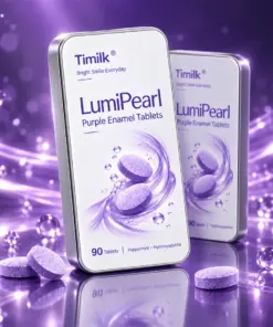 Timilk® LumiPearl Purple Enamel Tablets