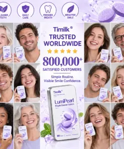 Timilk® LumiPearl Purple Enamel Tablets
