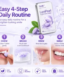 Timilk® LumiPearl Purple Enamel Tablets