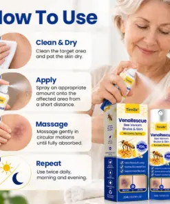 Timilk® VenoRescue Bee Venom Bruise & Skin Recovery Spray