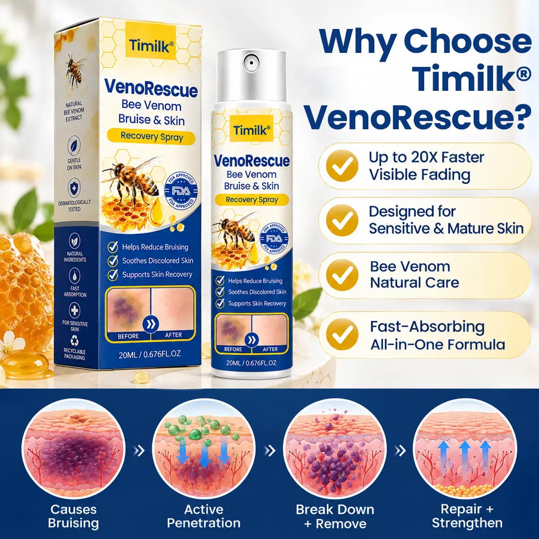 Timilk® VenoRescue Bee Venom Bruise & Skin Recovery Spray